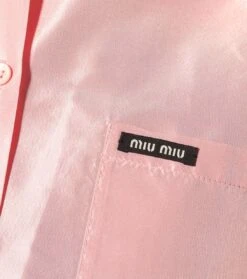 Miu Miu Verziertes Hemd Aus Seide 9 Miu Miu Verziertes Hemd Aus Seide -FRAME || Dolce & Gabbana Verkäufe P00374726 d3