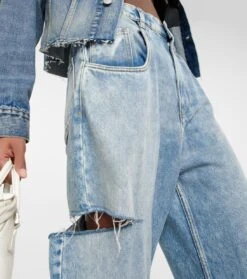 Maison Margiela High-Rise Jeans Mit Weitem Bein -FRAME || Dolce & Gabbana Verkäufe P00403550 d1