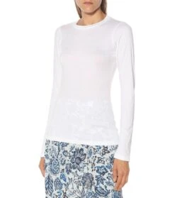 Velvet Top Zofina Aus Baumwolle -FRAME || Dolce & Gabbana Verkäufe P00491021 d4