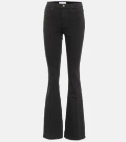 FRAME High-Rise Flared Jeans Le High