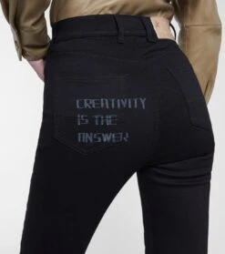 Golden Goose High-Rise Skinny Jeans Deena -FRAME || Dolce & Gabbana Verkäufe P00537034 d2