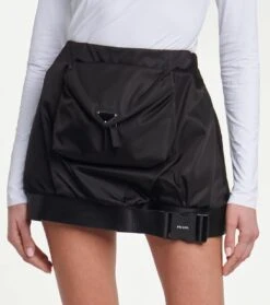 Prada Minirock Aus Re-Nylon -FRAME || Dolce & Gabbana Verkäufe P00539926 d1