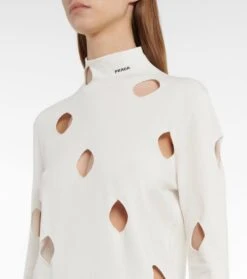 Prada Top Aus Jersey -FRAME || Dolce & Gabbana Verkäufe P00539936 d2