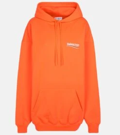 Balenciaga Bedruckter Hoodie Aus Jersey