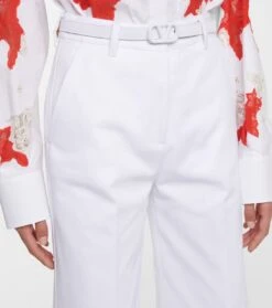 Valentino Hose VLOGO Aus Baumwolle -FRAME || Dolce & Gabbana Verkäufe P00573372 d1