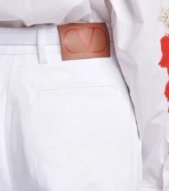 Valentino Hose VLOGO Aus Baumwolle -FRAME || Dolce & Gabbana Verkäufe P00573372 d2