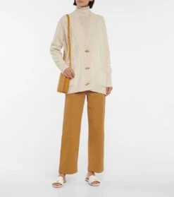 LORO PIANA High-Rise-Hose Lan Aus Twill -FRAME || Dolce & Gabbana Verkäufe P00588817 b1