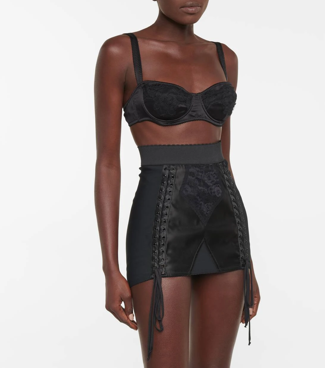 Dolce & Gabbana High-Rise-Minirock Mit Spitze 4 Dolce & Gabbana High-Rise-Minirock Mit Spitze – Bild 2