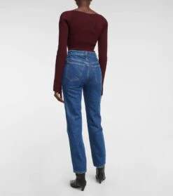 Mid-Rise Straight Jeans Abigail -FRAME || Dolce & Gabbana Verkäufe P00612498 b2