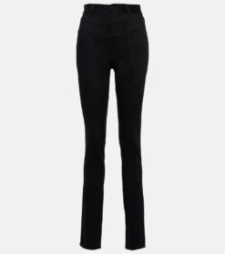 ALAIA High-Rise Slim Jeans