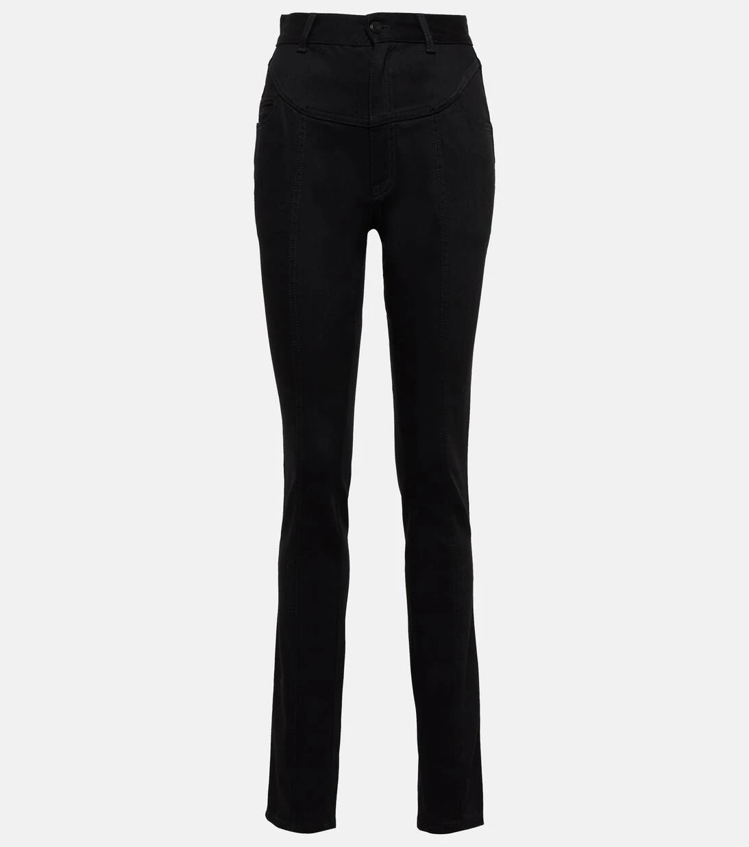 ALAIA High-Rise Slim Jeans 3 ALAIA High-Rise Slim Jeans