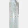 Golden Goose Verzierte High-Rise Wide Jeans 2 Golden Goose Verzierte High-Rise Wide Jeans -FRAME || Dolce & Gabbana Verkäufe P00640419