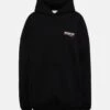 Balenciaga Oversize-Hoodie Aus Baumwolle