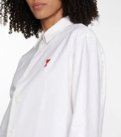 Hemd Ami De Cœur Aus Baumwollpopeline -FRAME || Dolce & Gabbana Verkäufe P00647632 d1