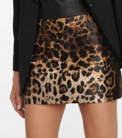 Dolce & Gabbana Bedruckter Minirock Aus Jacquard 9 Dolce & Gabbana Bedruckter Minirock Aus Jacquard -FRAME || Dolce & Gabbana Verkäufe P00654850 d1