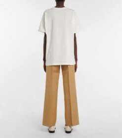 Gucci Besticktes T-Shirt Aus Baumwolle -FRAME || Dolce & Gabbana Verkäufe P00675075 b2