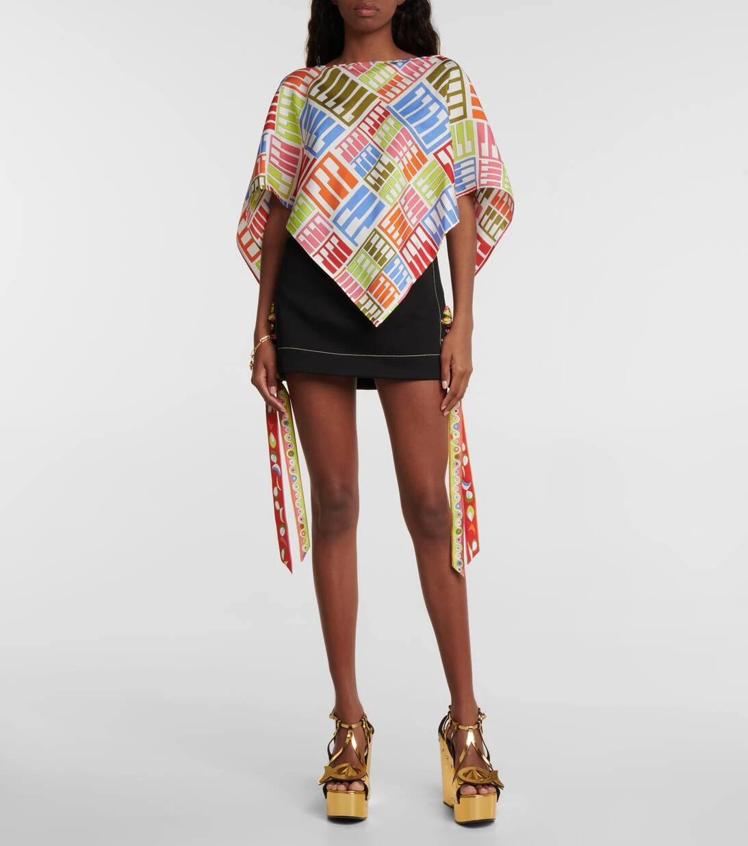 Minirock Aus Baumwolle 4 Minirock Aus Baumwolle – Bild 2