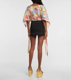 Minirock Aus Baumwolle 9 Minirock Aus Baumwolle -FRAME || Dolce & Gabbana Verkäufe P00684966 b2