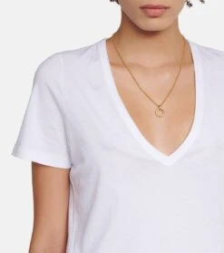 Veronica Beard T-Shirt Cindy Aus Baumwolle -FRAME || Dolce & Gabbana Verkäufe P00689041 d1