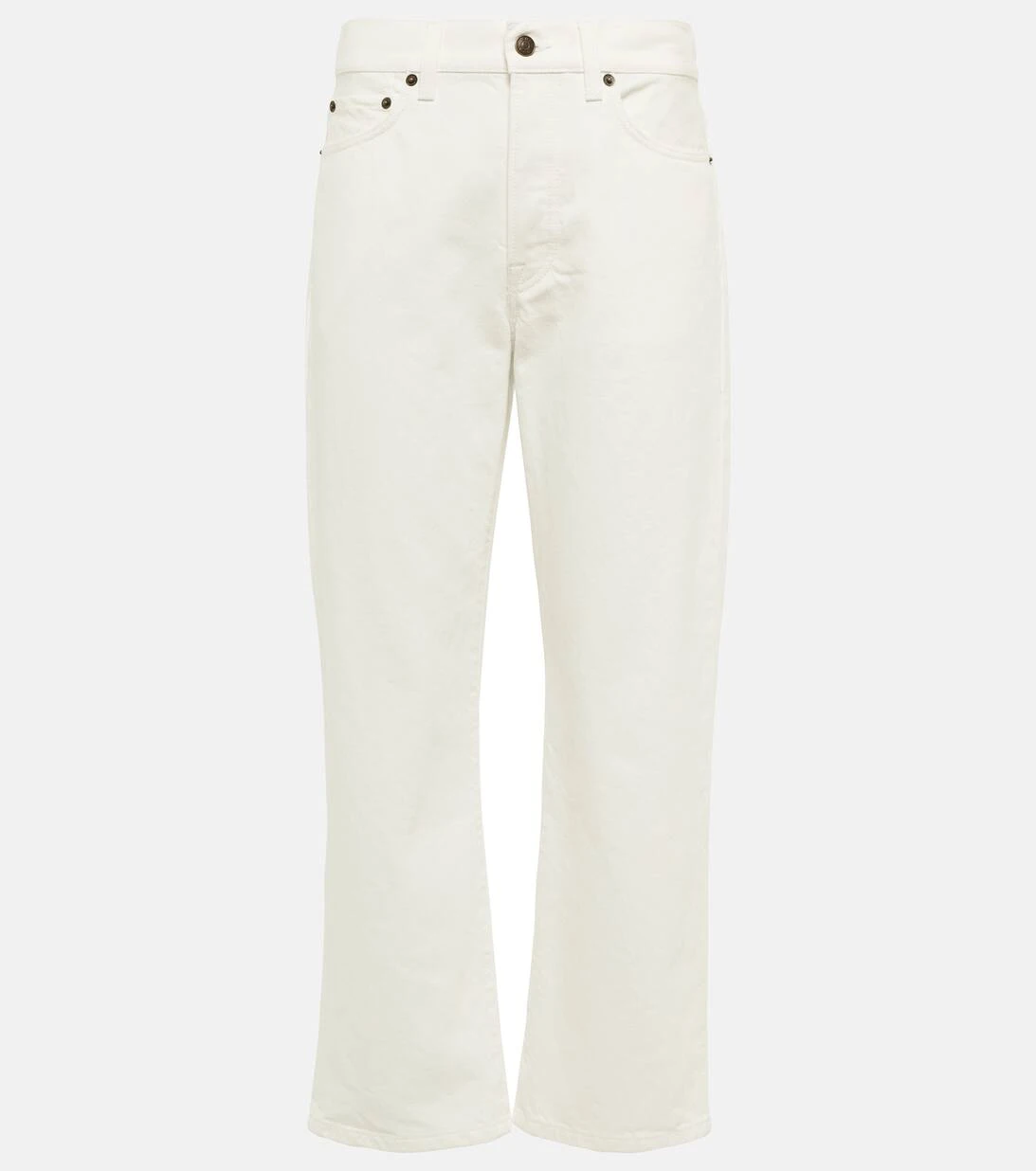 The Row Mid-Rise Straight Jeans Lesley 3 The Row Mid-Rise Straight Jeans Lesley