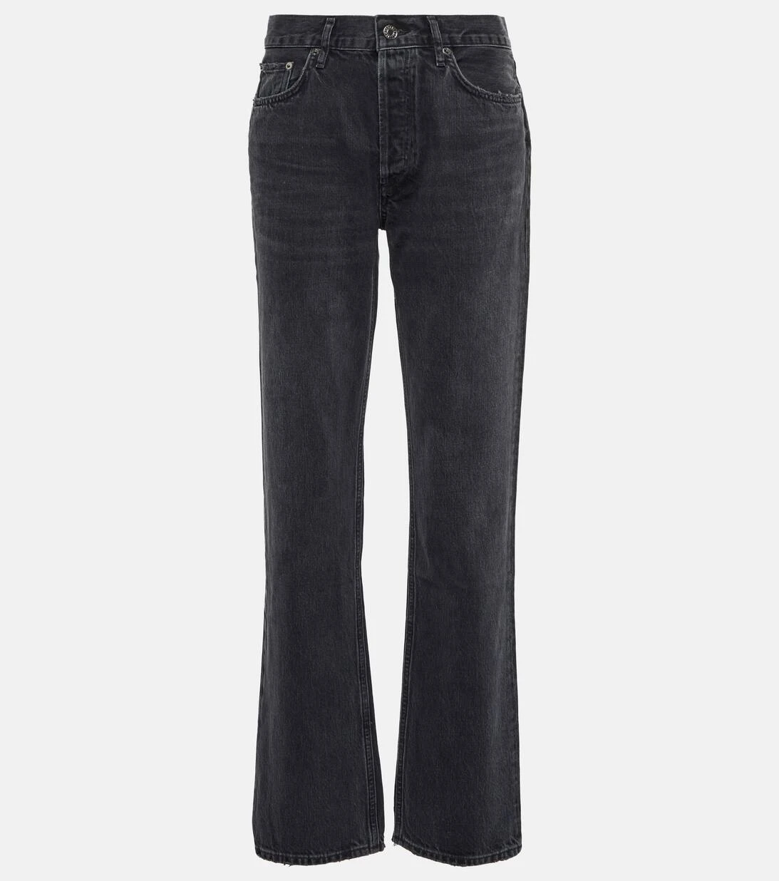 AGOLDE Mid-Rise Straight Jeans Lana 3 AGOLDE Mid-Rise Straight Jeans Lana