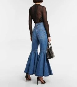 ALAIA High-Rise Flared Jeans Crinoline -FRAME || Dolce & Gabbana Verkäufe P00700659 b2