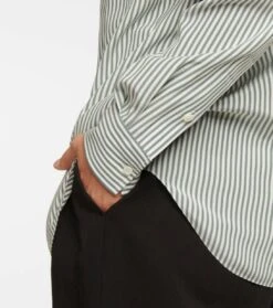 LORO PIANA Hemd Idelle Aus Seide -FRAME || Dolce & Gabbana Verkäufe P00703926 d2