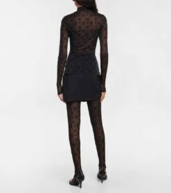 Marine Serre Top Moonogram Aus Mesh -FRAME || Dolce & Gabbana Verkäufe P00717708 b2