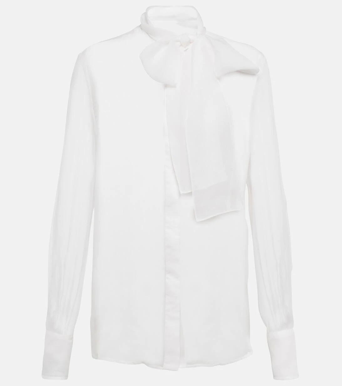 Valentino Schluppenbluse Aus Seiden-Chiffon 3 Valentino Schluppenbluse Aus Seiden-Chiffon