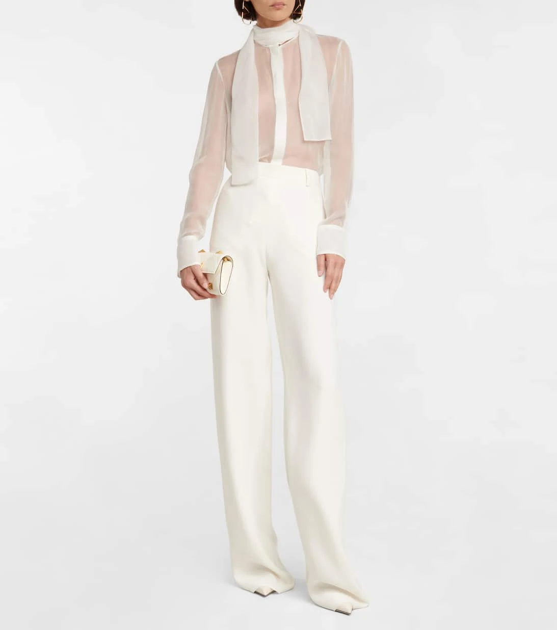 Valentino Schluppenbluse Aus Seiden-Chiffon 4 Valentino Schluppenbluse Aus Seiden-Chiffon – Bild 2