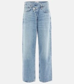 AGOLDE High-Rise Jeans Criss Cross