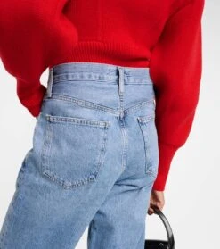 AGOLDE High-Rise Jeans Criss Cross -FRAME || Dolce & Gabbana Verkäufe P00731635 d3