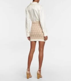 FENDI Minirock FF Aus Kaschmir -FRAME || Dolce & Gabbana Verkäufe P00736245 b2