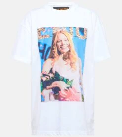 JW Anderson Bedrucktes T-Shirt Aus Baumwolle