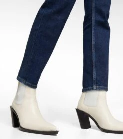 RE/DONE High-Rise Cropped Skinny Jeans ‘90s -FRAME || Dolce & Gabbana Verkäufe P00740534 d2