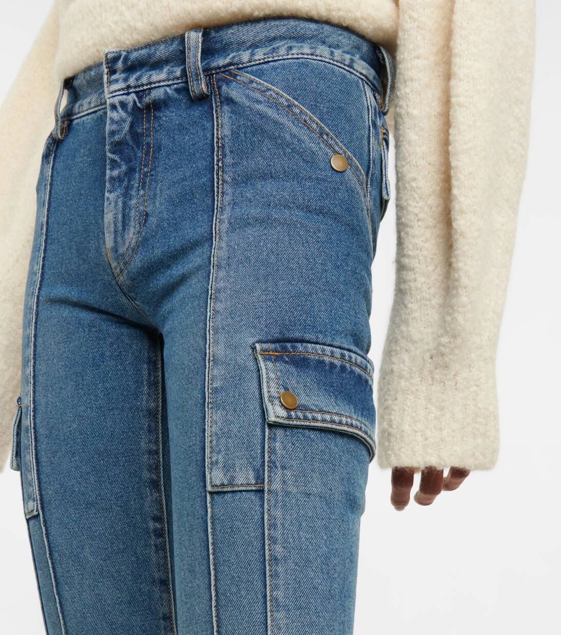 Low-Rise Flared Jeans Genadio 5 Low-Rise Flared Jeans Genadio – Bild 4