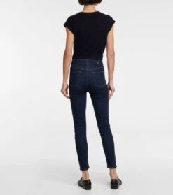 7 For All Mankind High-Rise Skinny Jeans Aubrey -FRAME || Dolce & Gabbana Verkäufe P00740932 b2