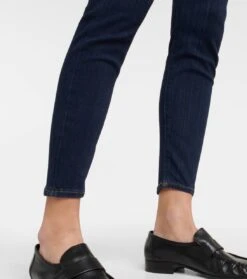 7 For All Mankind High-Rise Skinny Jeans Aubrey -FRAME || Dolce & Gabbana Verkäufe P00740932 d2