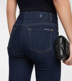 7 For All Mankind High-Rise Skinny Jeans Aubrey -FRAME || Dolce & Gabbana Verkäufe P00740932 d3