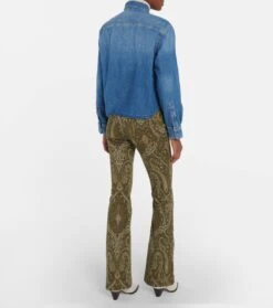 7 For All Mankind Hemdjacke Eve Aus Denim -FRAME || Dolce & Gabbana Verkäufe P00740975 b2