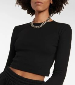 X Hailey Bieber Cropped-Top HB -FRAME || Dolce & Gabbana Verkäufe P00741979 d1