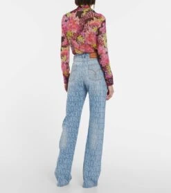 Versace Mid-Rise Wide-Leg Jeans -FRAME || Dolce & Gabbana Verkäufe P00742483 b2