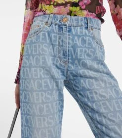 Versace Mid-Rise Wide-Leg Jeans -FRAME || Dolce & Gabbana Verkäufe P00742483 d1