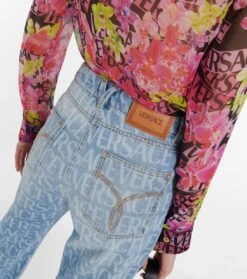 Versace Mid-Rise Wide-Leg Jeans -FRAME || Dolce & Gabbana Verkäufe P00742483 d3