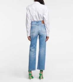 Victoria Beckham High-Rise Boyfriend Jeans Phoebe -FRAME || Dolce & Gabbana Verkäufe P00742559 b2