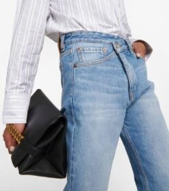 Victoria Beckham High-Rise Boyfriend Jeans Phoebe -FRAME || Dolce & Gabbana Verkäufe P00742559 d1