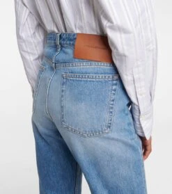 Victoria Beckham High-Rise Boyfriend Jeans Phoebe -FRAME || Dolce & Gabbana Verkäufe P00742559 d3