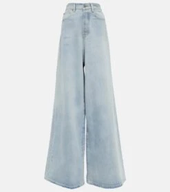 VETEMENTS High-Rise Wide-Leg Jeans