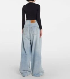 VETEMENTS High-Rise Wide-Leg Jeans -FRAME || Dolce & Gabbana Verkäufe P00744612 b2