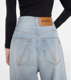 VETEMENTS High-Rise Wide-Leg Jeans -FRAME || Dolce & Gabbana Verkäufe P00744612 d3